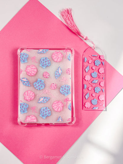 Coquette Sea Shells E Reader Case and/or Bookmark [Combined Listing]