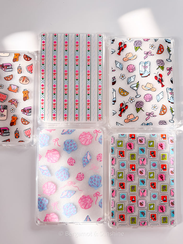 Coquette Sea Shells E Reader Case and/or Bookmark [Combined Listing]