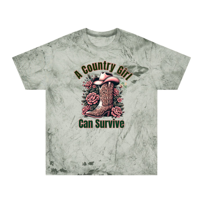 Country Girl Color Blast Tee - NEW 2025