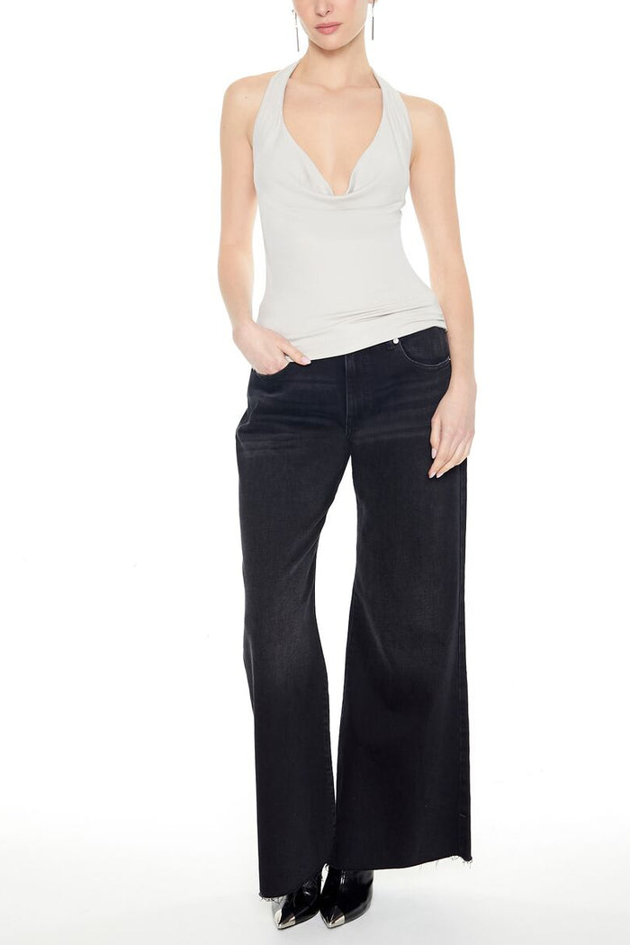 Cowl Halter Top
