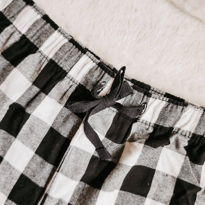 Cozy Readers Book Club Flannel Plaid Pants - The Bean Workshop - pants