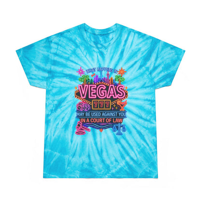 Cyclone Tie Dye Tee - "What Happens In Vegas" (No Logo)