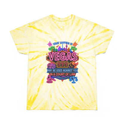 Cyclone Tie Dye Tee - "What Happens In Vegas" (No Logo)