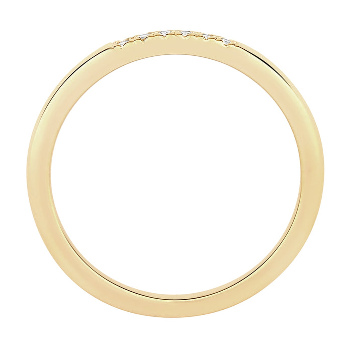 Damen-Ring gold mit Topas