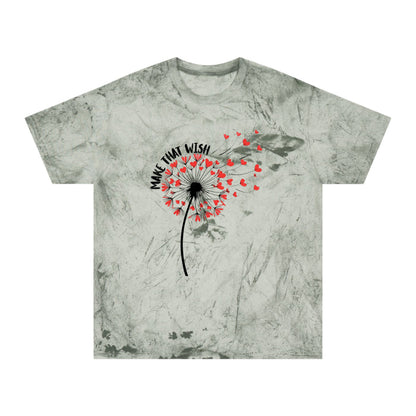 Dandelion 'Make That Wish' Tie-Dye Tee NEW FUN