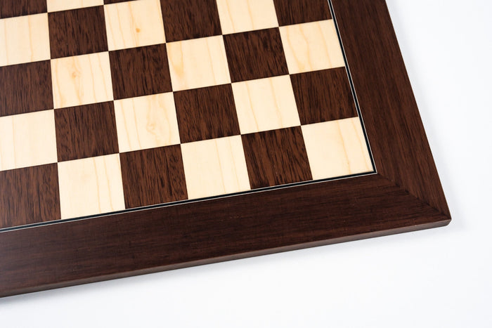Deluxe Montgoy Palisander and Maple Chess Board - Board - Chess-House