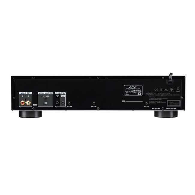 Denon DCD600NE CD Player with AL32 Processing Black Black