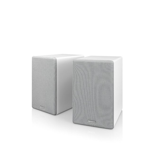 Denon SCN10WTEM Speakers Pair in White White