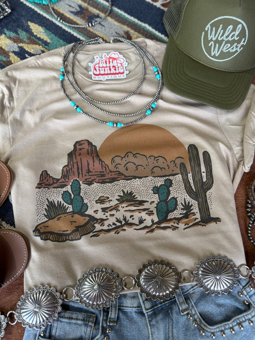 Desertscape Graphic TeeTanS