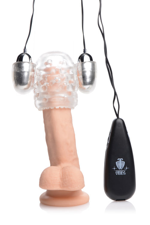 Dual Vibrating Penis Head Teaser