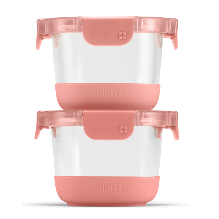 Ello Duraglass Refresh™ 2 Cup Containers, Set of 2