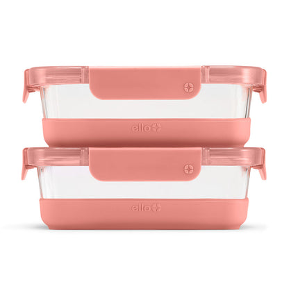 Ello Duraglass Refresh™ Meal Prep Containers, Set of 2