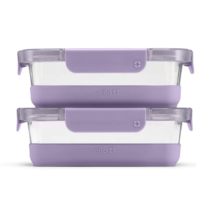 Ello Duraglass Refresh™ Meal Prep Containers, Set of 2