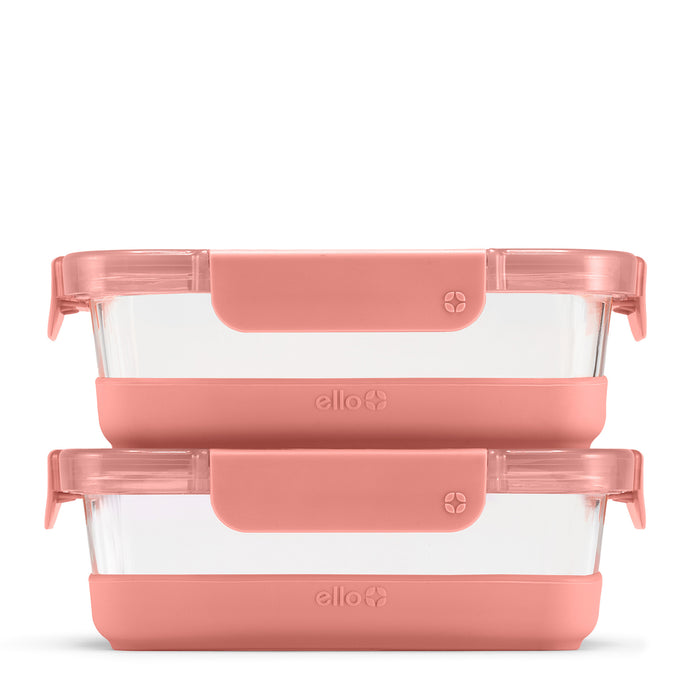 Ello Duraglass Refresh™ Meal Prep Containers, Set of 2