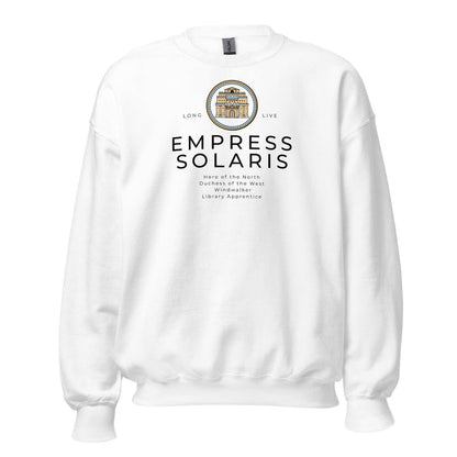 Empress Vhalla Yarl Solaris Sweatshirt - The Bean Workshop - air awakens, elise kova, sweatshirt