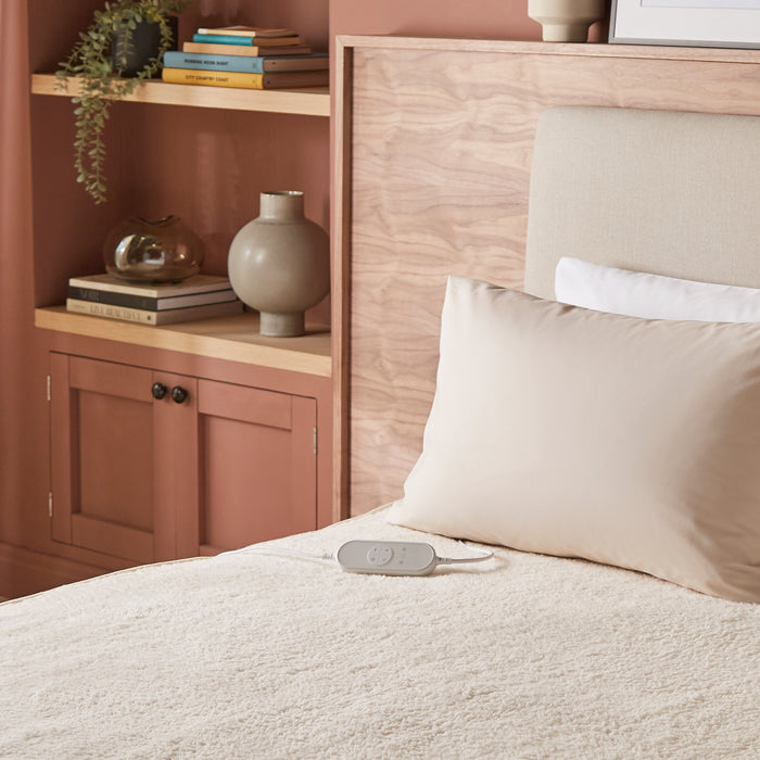 EverCosy Single Premium Fleece Heated Electric Under Blanket