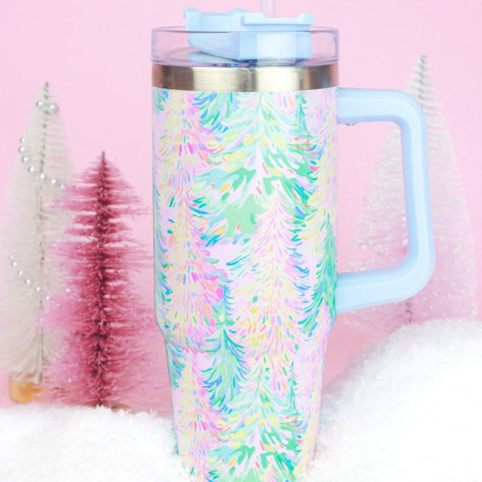 Fairytale Forest 30oz Tumbler with Handle