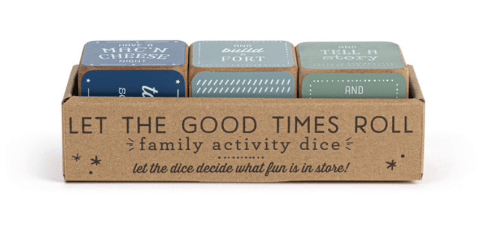Family Together Time Dice Set