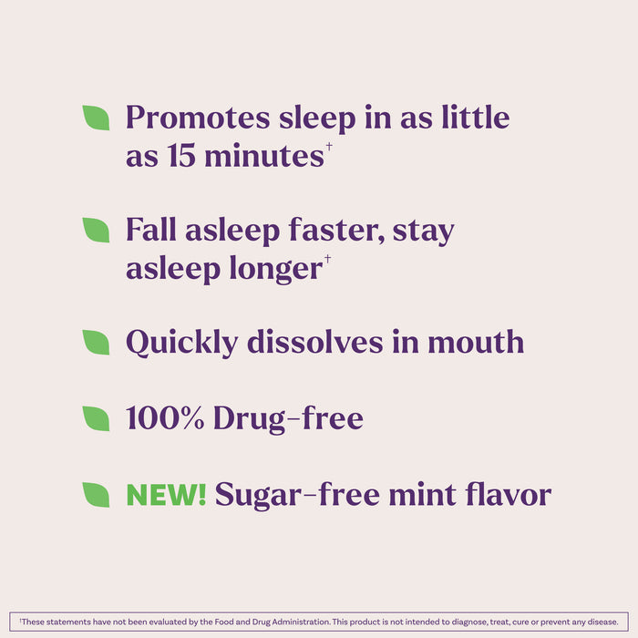 Fast Dissolve Melatonin Tablets, 10mg (Mint Flavor)