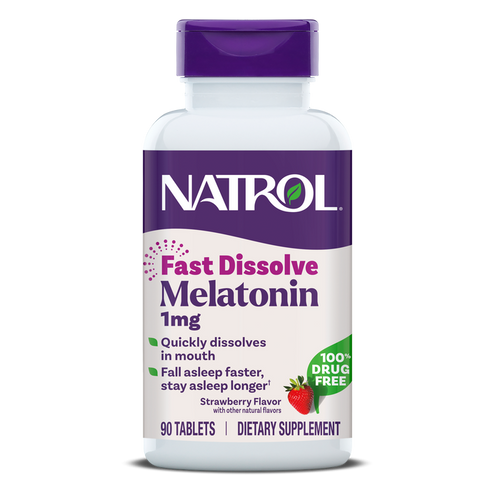 Fast Dissolve Melatonin Tablets, 1mg