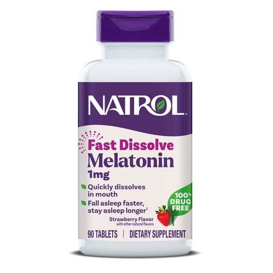 Fast Dissolve Melatonin Tablets, 1mg