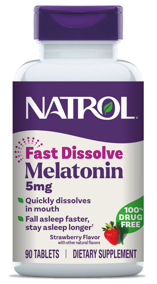 Fast Dissolve Melatonin Tablets, 5mg
