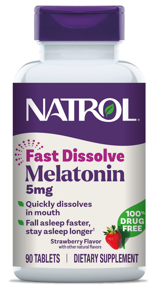 Fast Dissolve Melatonin Tablets, 5mg