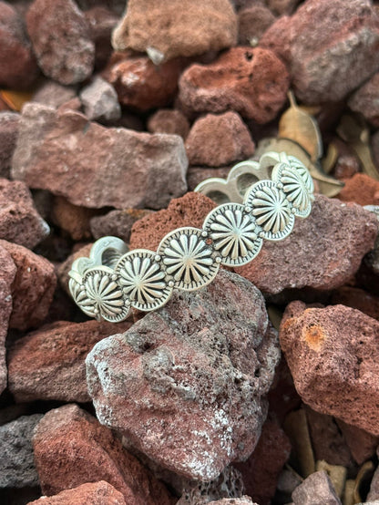Faux Concho Cuff Bracelet