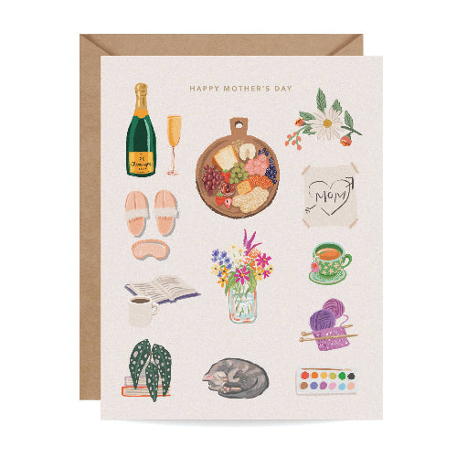 Inklings Paperie Favorite Things Mother's Day Card
