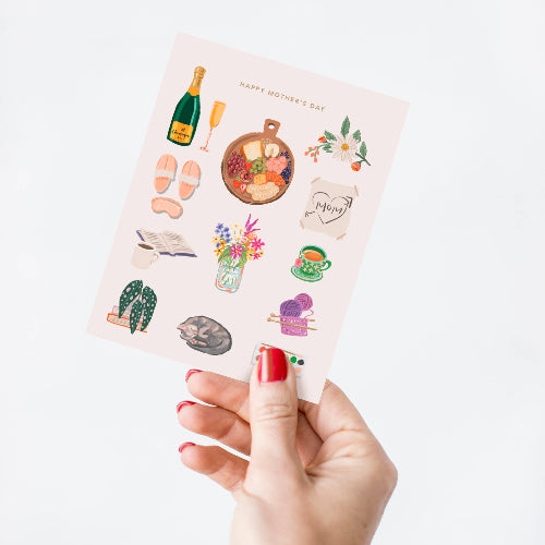 Inklings Paperie Favorite Things Mother's Day Card