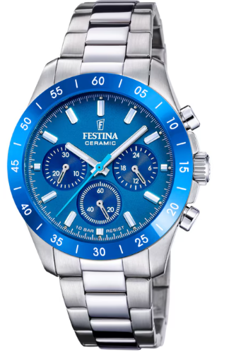 Festina Ceramic Chrono Herrenuhr | F20693/4