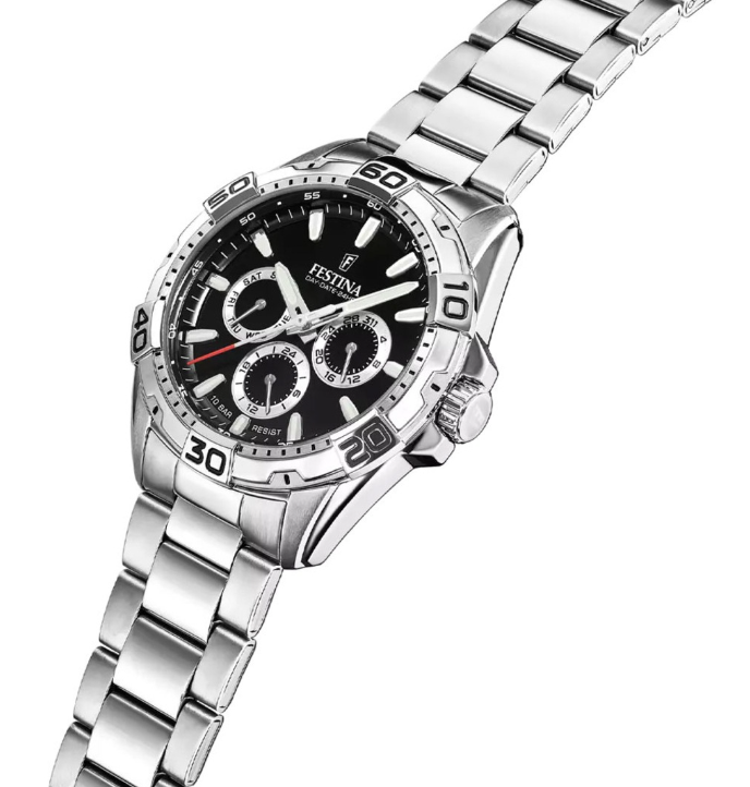 Festina Multifunction Day Date 45mm Herrenuhr - F20623/4