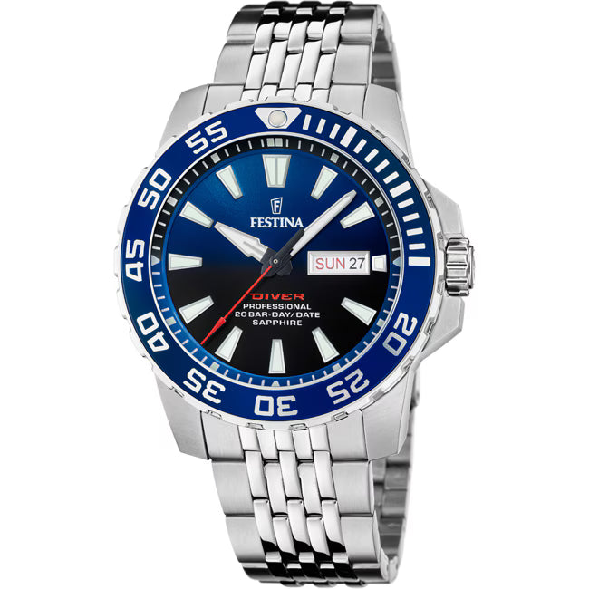 Festina The Originals Diver Day Date Herrenuhr | F20661/1