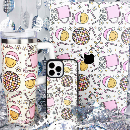 Festive Fun 30oz Tumbler with Handle
