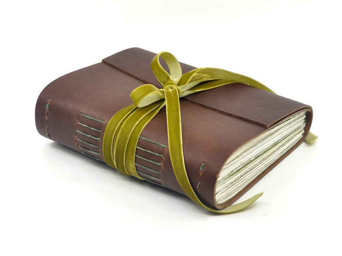 Fiddlehead One of a Kind Leather Journal