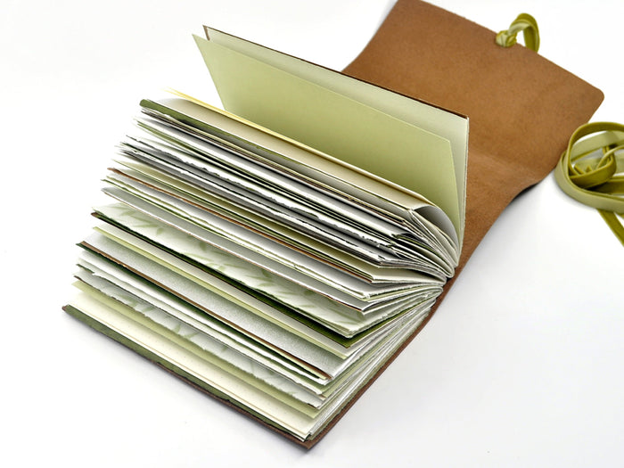 Fiddlehead One of a Kind Leather Journal