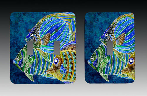 Fish School Light Switch Cover