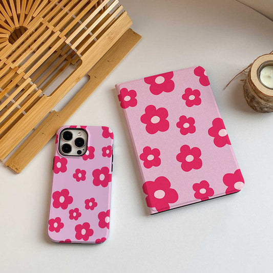 Flora iPad Case - Barbie Pink - IMCASE