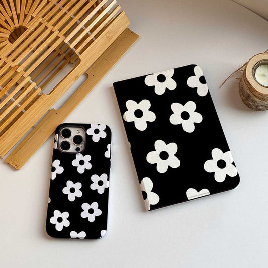 Flora iPad Case - Black - IMCASE