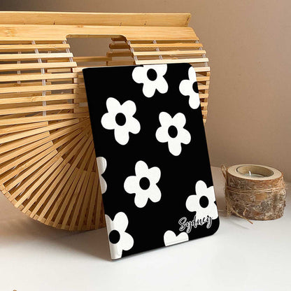 Flora iPad Case - Black - IMCASE