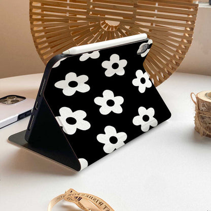 Flora iPad Case - Black - IMCASE
