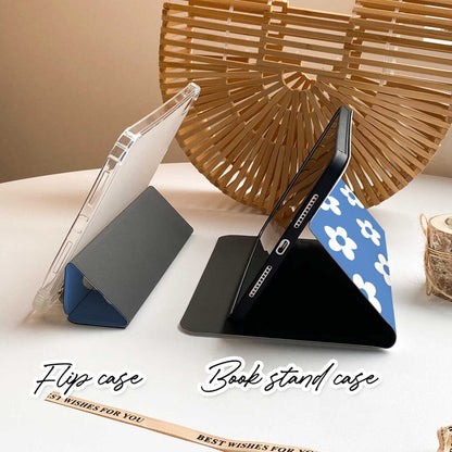 Flora iPad Case - Blue - IMCASE