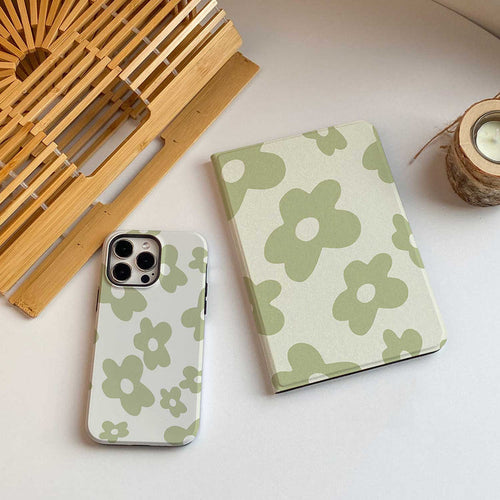 Flora iPad Case - Mint - IMCASE