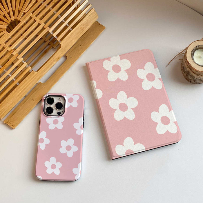 Flora iPad Case - Pink - IMCASE