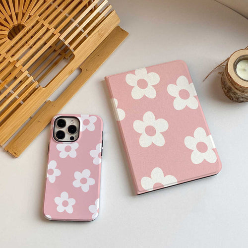 Flora iPad Case - Pink - IMCASE