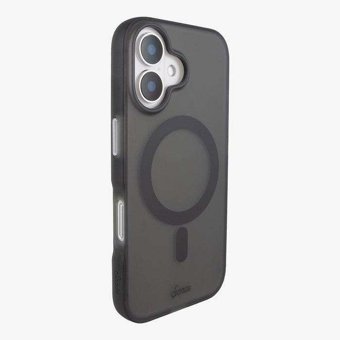 Frosted Matte MagSafe® Compatible iPhone Case - Black
