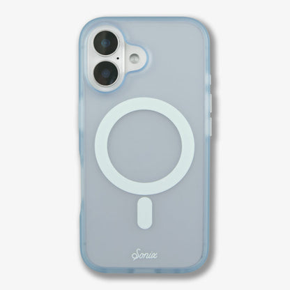Frosted Matte MagSafe® Compatible iPhone Case - Light Blue