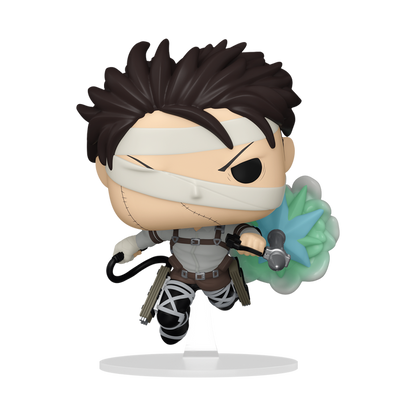 Funko POP! Animation: Attack on Titans - Levi with Bandages Vinyl Figure - Kryptonite Character Store