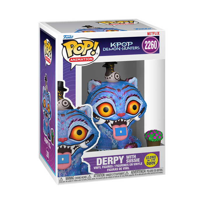 Funko POP! Animation: KPop Demon Hunters - Derpy with Sussie (Glow) Vinyl Figure