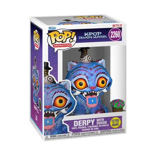Funko POP! Animation: KPop Demon Hunters - Derpy with Sussie (Glow) Vinyl Figure